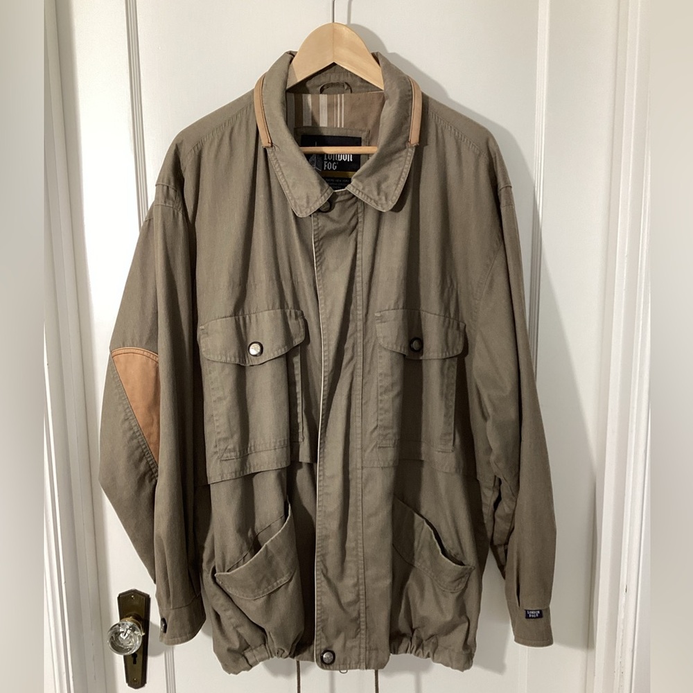 London Fog Men’s Barn Jacket Large